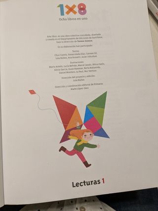 ITINERARIOS DE LECTURA 1X8 1 PRIMARIA