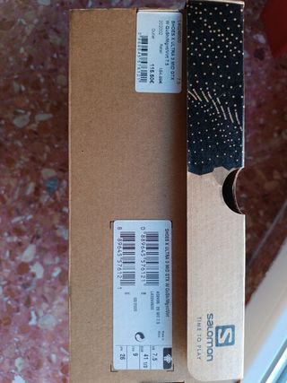 Botas de montaña Salomon con goretex