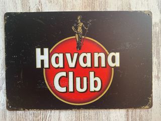 Cartel Metálico Havana Club