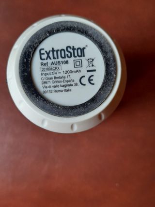 Altavoz Bluetooth ExtraStar Negro/Blanco