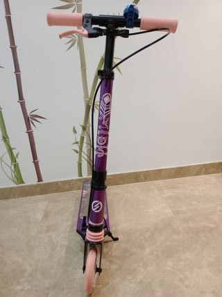 Patinete infantil morado Oxelo