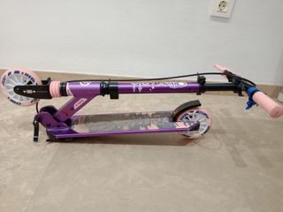 Patinete infantil morado Oxelo