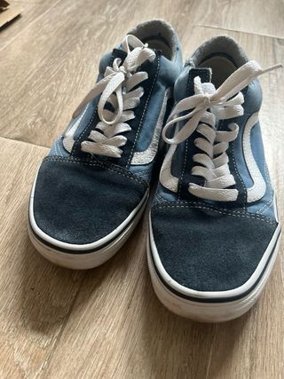 Zapatillas Vans Old Skool Azul/Blanco