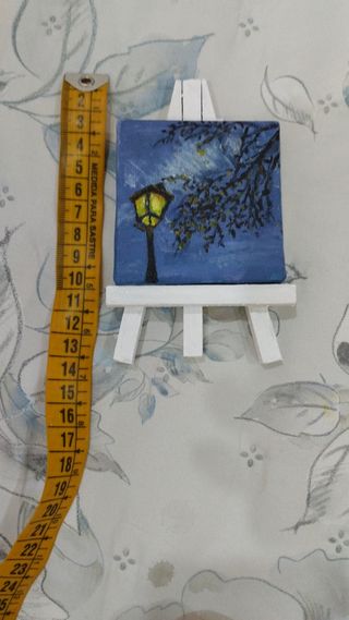 Cuadro pequeño pintado a mano