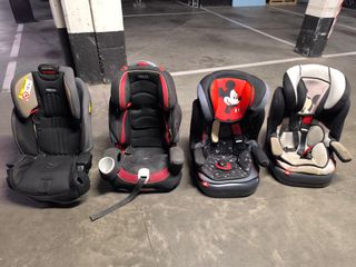 Sillas coche niños Graco y Mickey Mouse