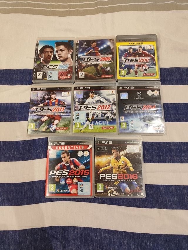 Pack PES PS3 Konami
