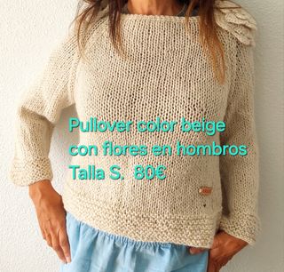 Jersey tejido artesanal Talla S