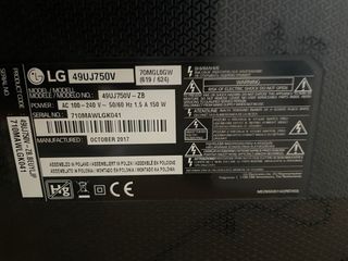 LG Smart TV 50 pulgadas