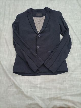 Blazer Ikks Women, azul oscuro con 2 botones