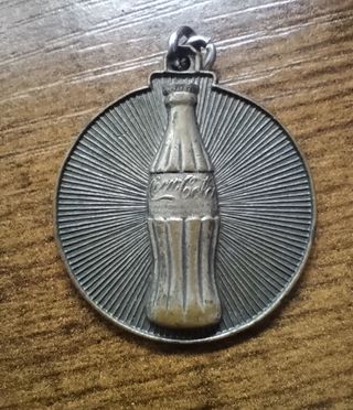 Medaglia Coca-Cola Vintage Fibru-Fisch Brussels