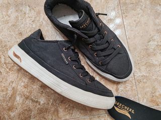 Deportivas Skechers Mujer Negras