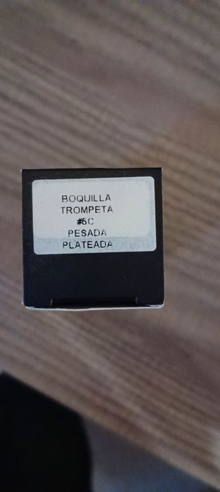 Boquilla Trompeta Pesada Plateada #5C