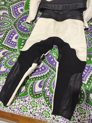 Traje de moto Dainese 2 piezas mujer, talla 52