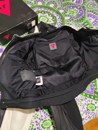 Traje de moto Dainese 2 piezas mujer, talla 52