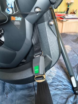 Silla de coche Besafe Izi Plus X1. Sello plus test