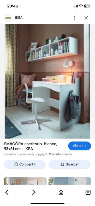 Silla IKEA Loberget / Sibben infantil