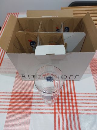 Pabst Blue Ribbon Vasos de Tubo (6)
