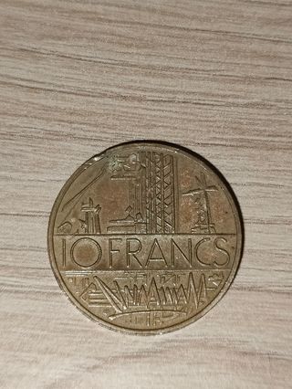 10 Francos Franceses 1977