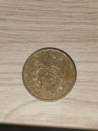 10 Francos Franceses 1977