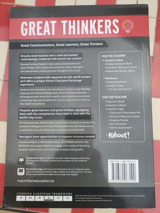 GREAT THINKERS B2 Student's and Digital Student's
