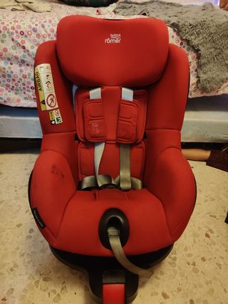 Silla coche Britax Römer Dualfix i-Size Roja 360