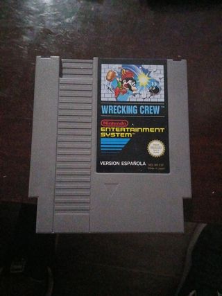Juego NES Wrecking Crew Nintendo