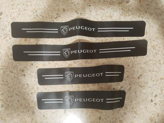 Pegatinas Carbono Peugeot Puerta