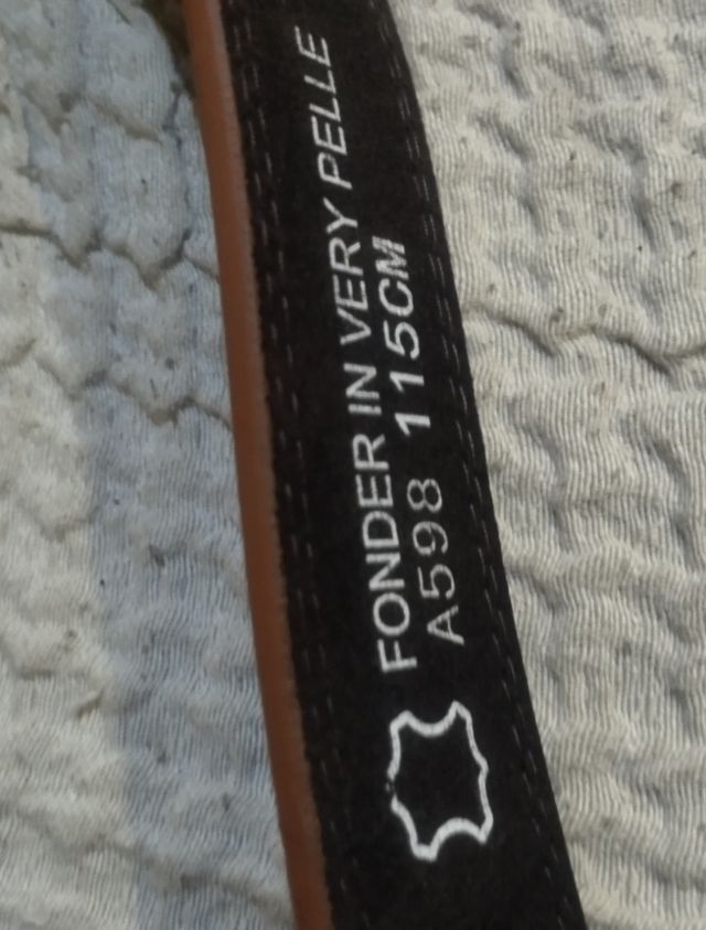 Cinturón Piel Camel 115 cm