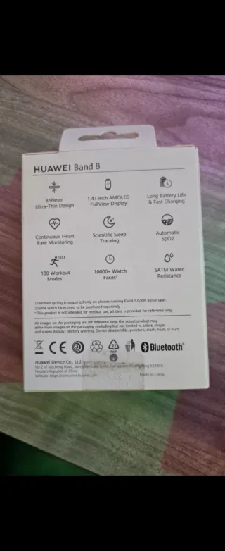 Huawei Band 8 - Cinturino Bianco Colorato.