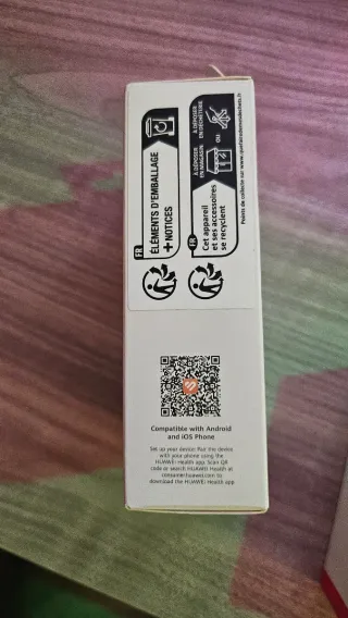Huawei Band 8 - Cinturino Bianco Colorato.
