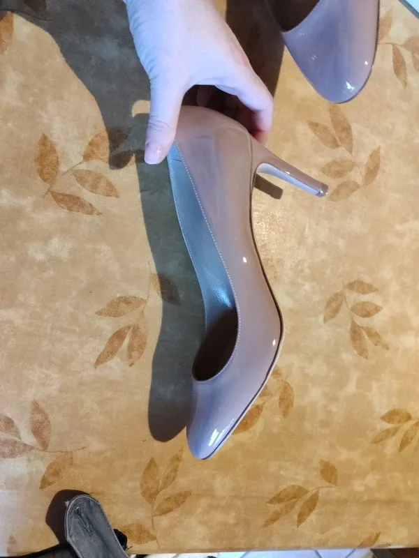 Sergio Rossi Décolleté Nude Pelle Tg 40