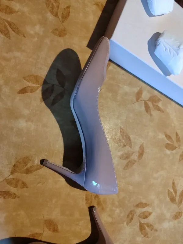 Sergio Rossi Décolleté Nude Pelle Tg 40