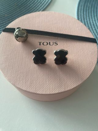 Pendientes Tous Ónix Negros