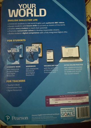 Libros de primero de la eso ingles y geografia 