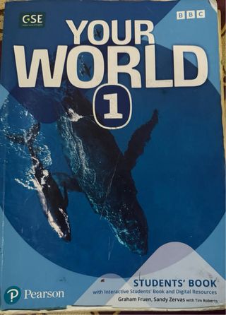 Libros de primero de la eso ingles y geografia 