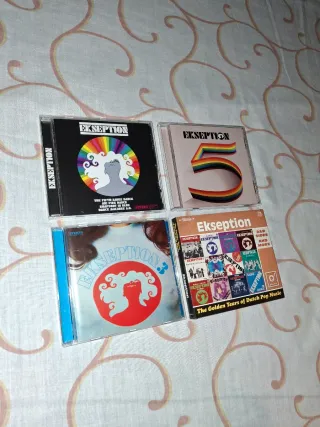 EKSEPTION 5 CDs 1967-1974 CD Jazz Classical Prog