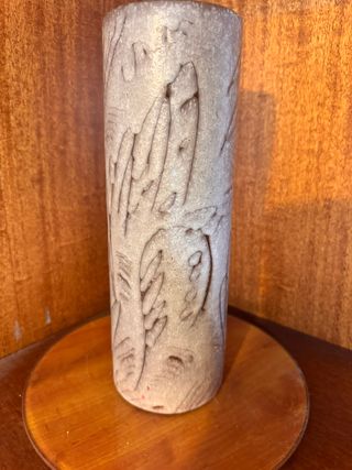 Vaso in terracotta decorato