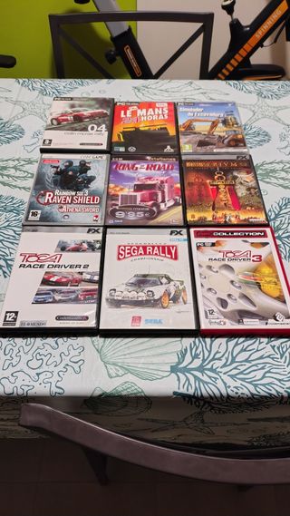 Lote 9 Juegos PC Antiguos