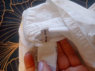 Pantalón blanco mujer