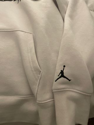 Sudadera Jordan Blanca Niño