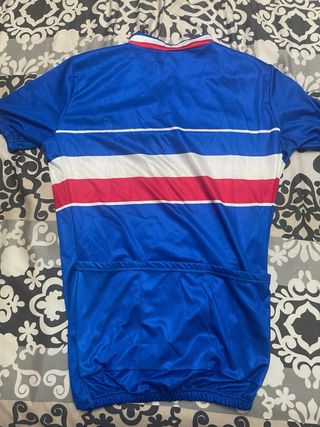 Maillot Ciclista Campeón Francia FFC