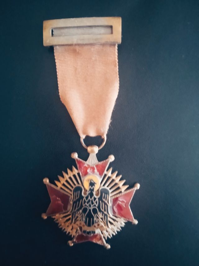 Medalla Cruz de Caballero orden de Cisneros