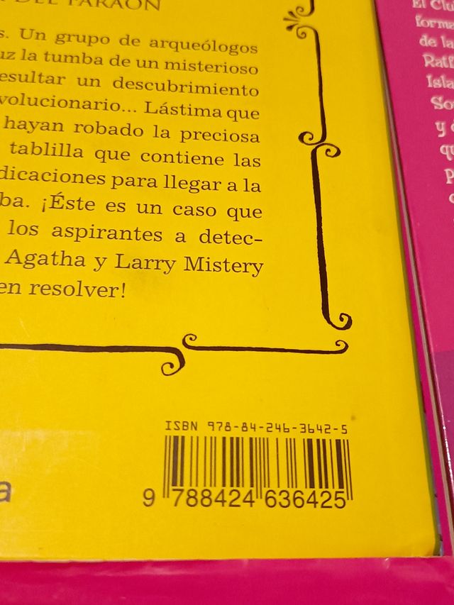 Lote de 4 libros de Tea Stilton.