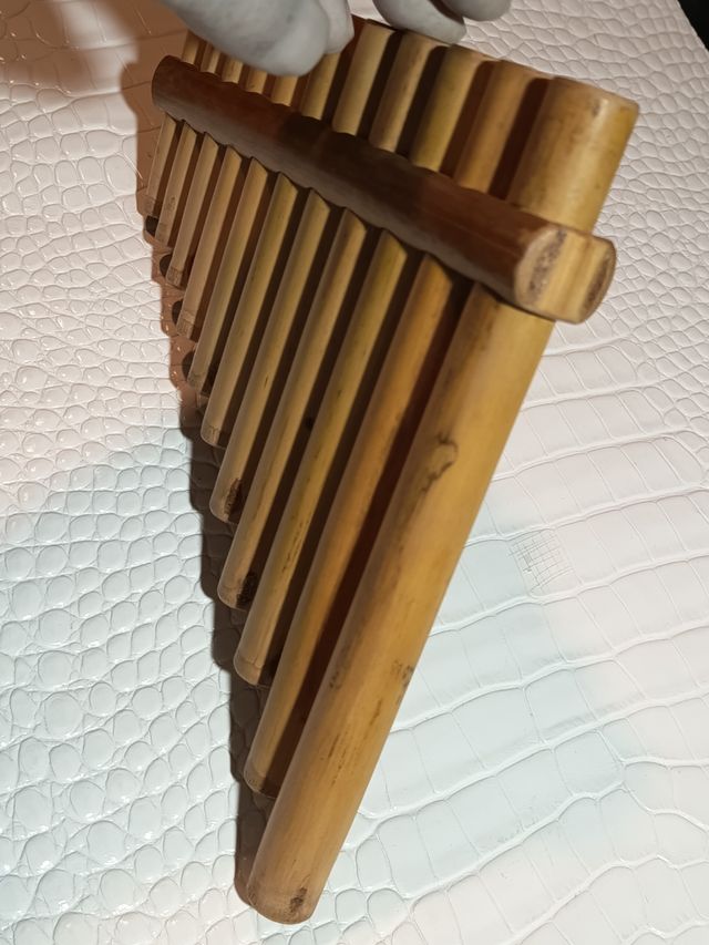 Flauto di Pan in Bambù Fatto a Mano
