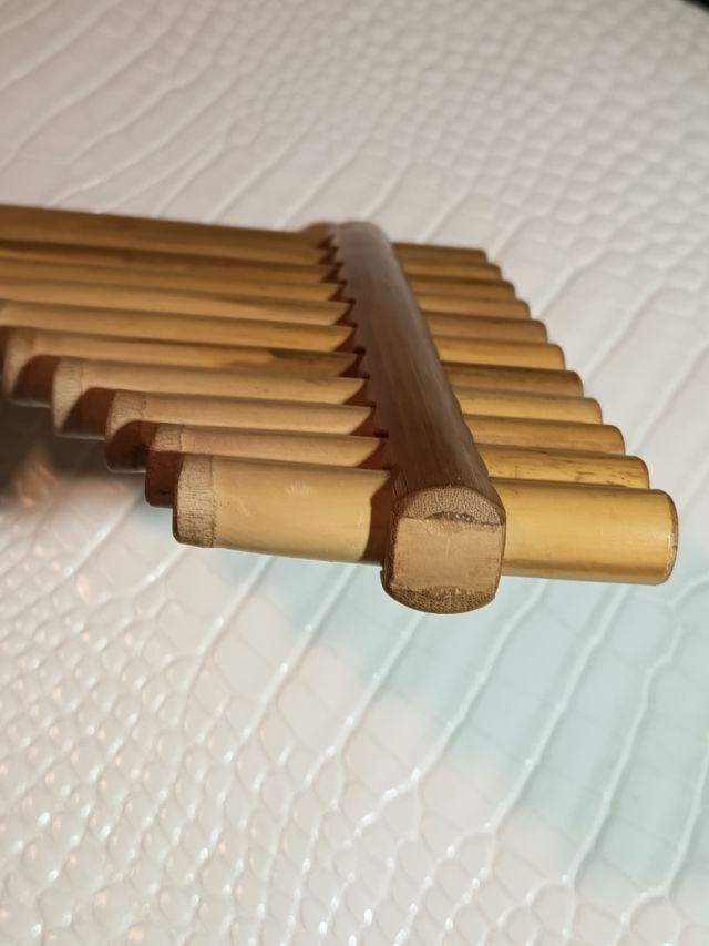 Flauto di Pan in Bambù Fatto a Mano