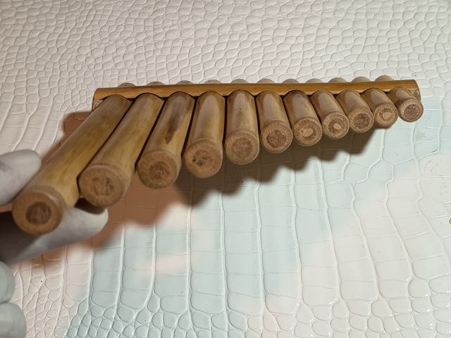 Flauto di Pan in Bambù Fatto a Mano