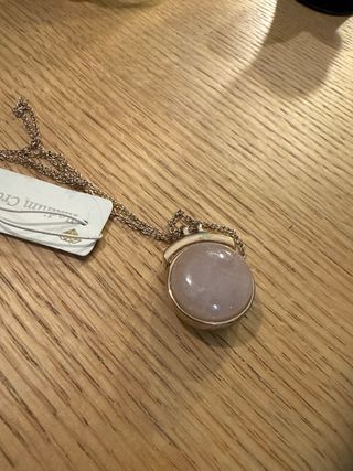 Colgante de oro rosa