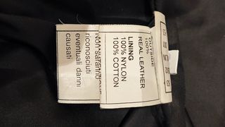 Giacca Pelle Vintage Belfe Nera