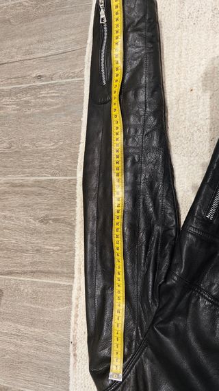 Giacca Pelle Vintage Belfe Nera