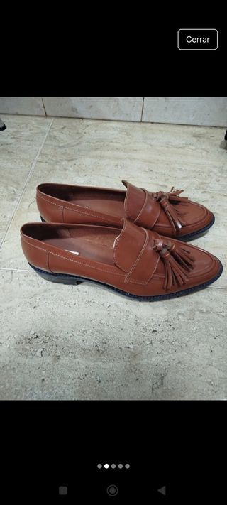 Mocasines Marrones .
Talla 42.